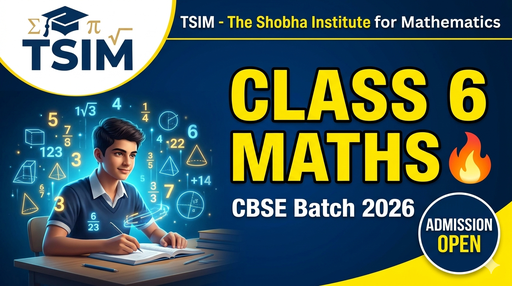 CBSE maths class 6th